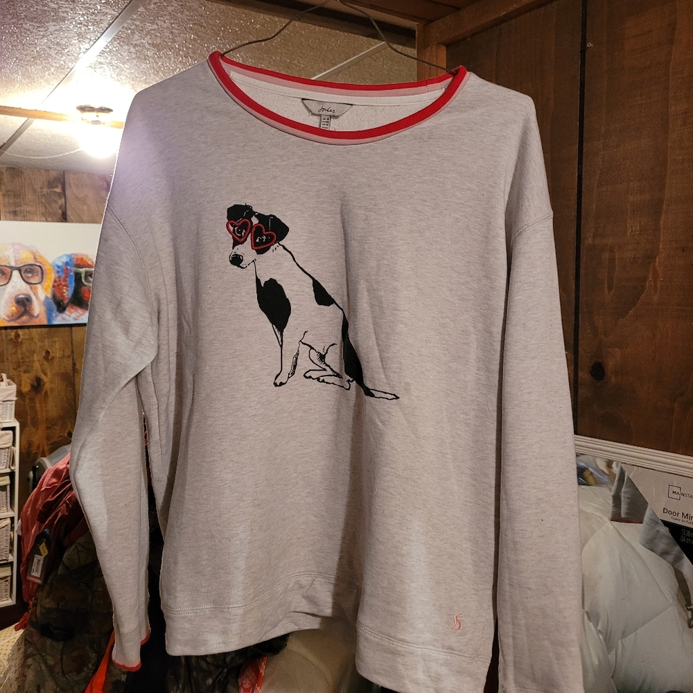 Joules sweatshirt woman's size 14